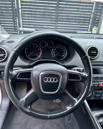 Audi A3 cena 17500 przebieg: 205000, rok produkcji 2007 z Jaworzno małe 326